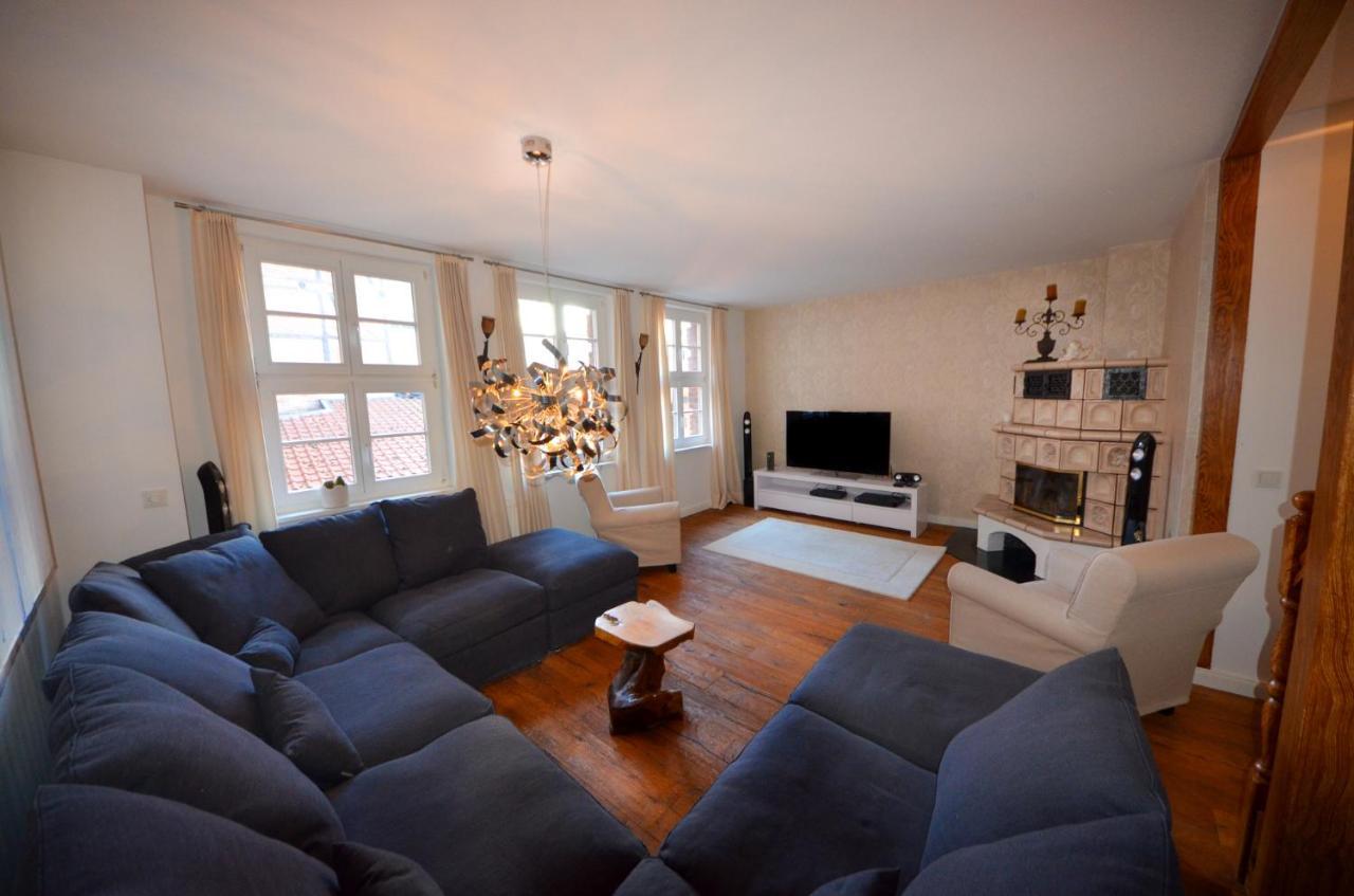Stadtjuwel Schwerin Luxus Ferienhaus In Der Altstadt Luaran gambar